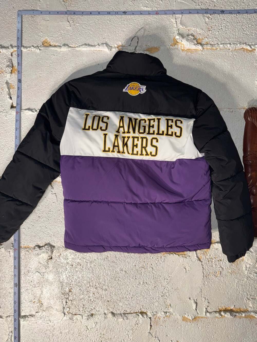 NBA Los Angeles Lakers Kids Colorblock Puffer Jacket, Size 8-9 Years - Picture 7 of 7